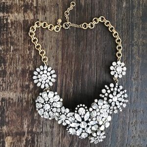 Stunning lattice flower JCrew Statment Necklace!
